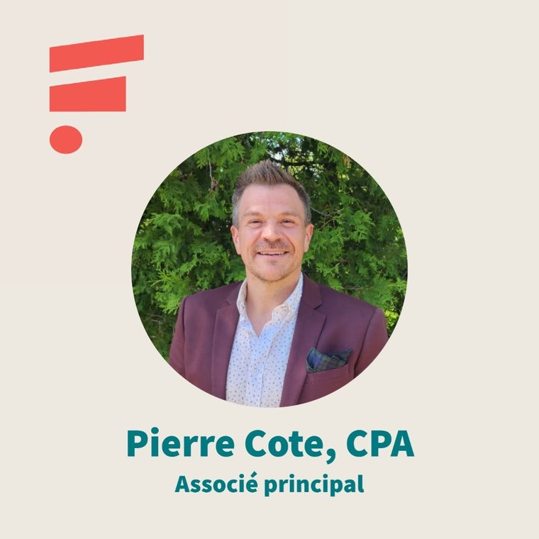 Pierre Côté, CPA — associé fondateur de FEC CPA inc.